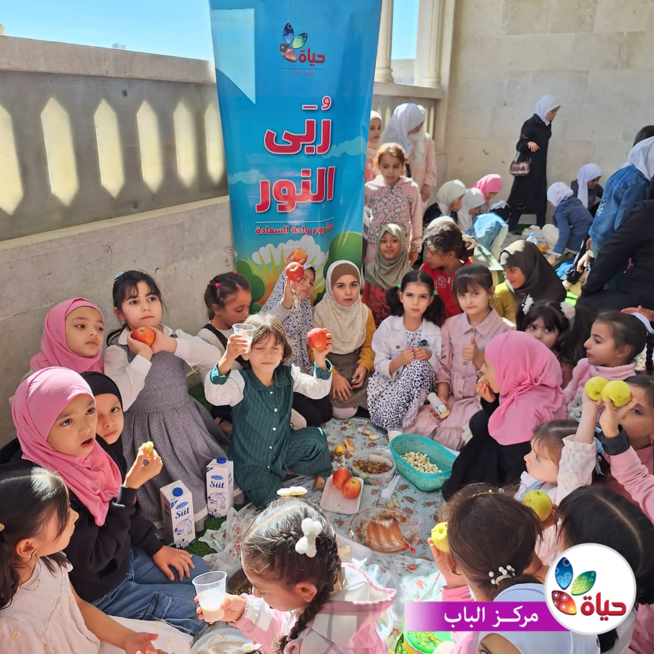 أنشطة شائقة ومتنوعة مع فتيات ربى النور